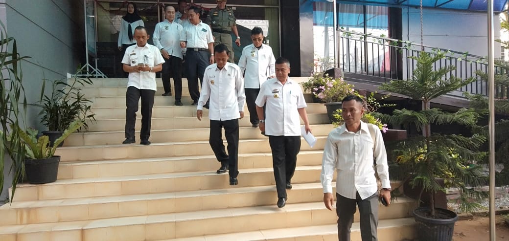 Walikota Metro melakukan kunjungan ke OPD