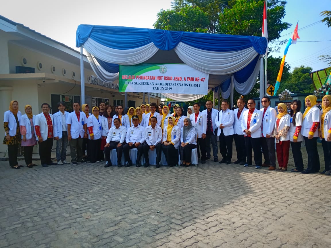 Walikota Metro Hadiri HUT Ke-47 RS A.Yani Metro