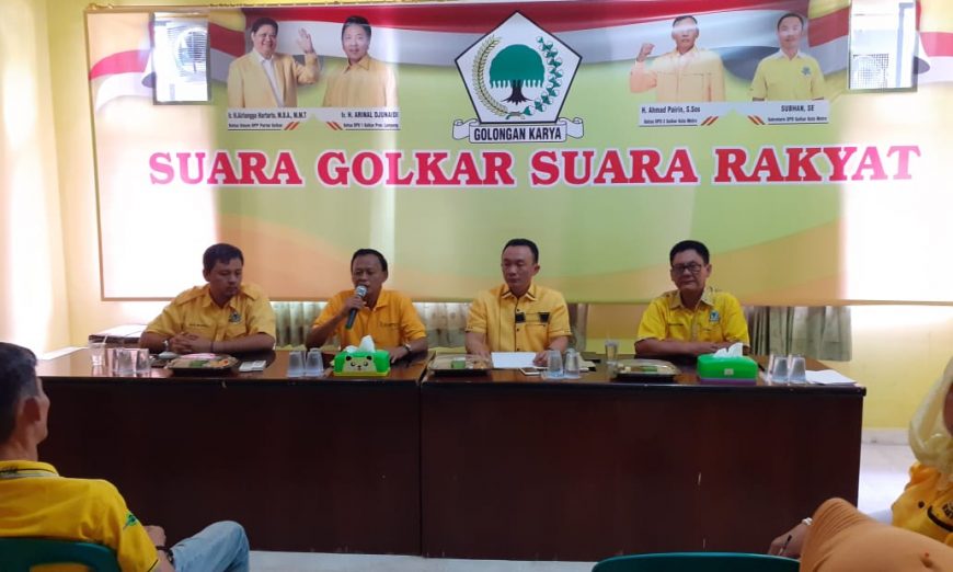 Partai Golkar gelar Rakor