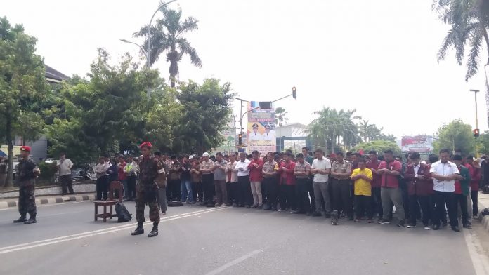 Angkatan Muhammadiah Metro Gelar Shalat Gaib