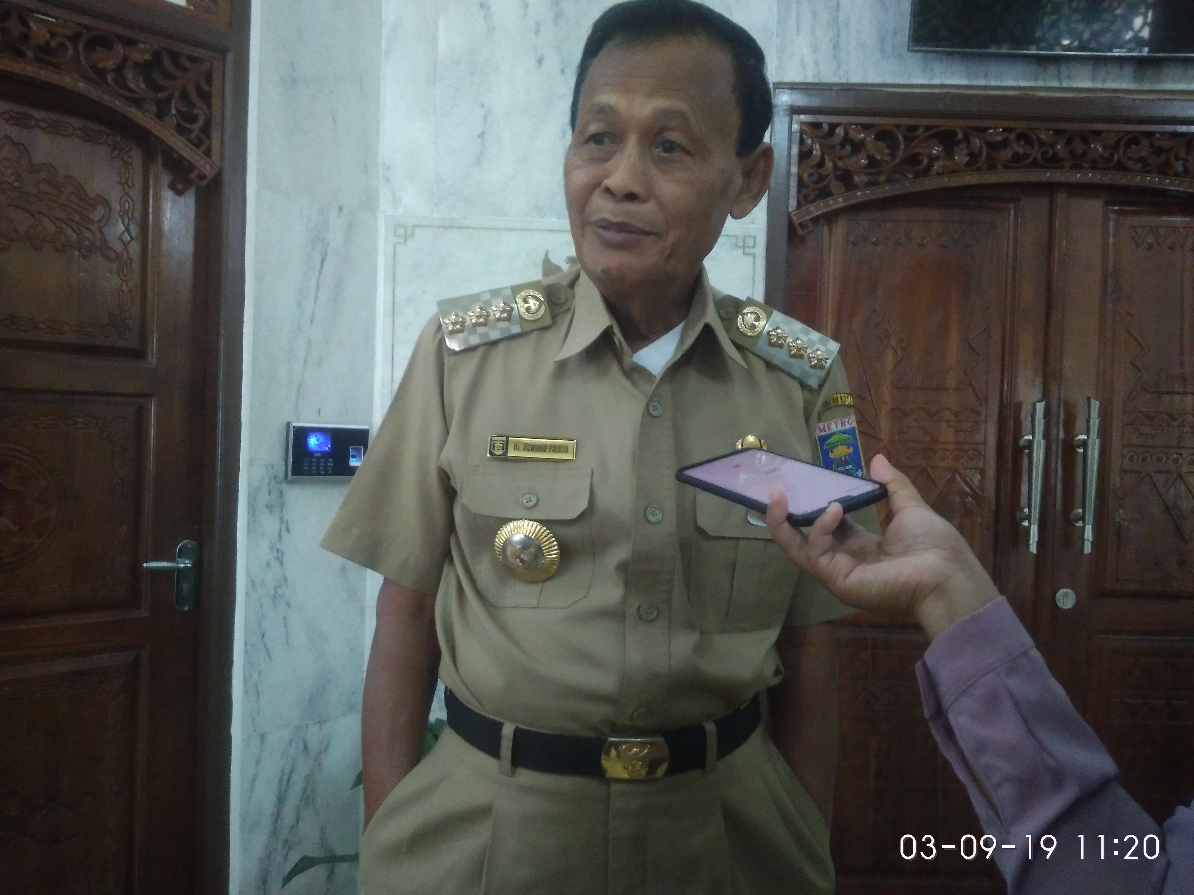 WalikotaTidak ada OTT Di Kota Metro