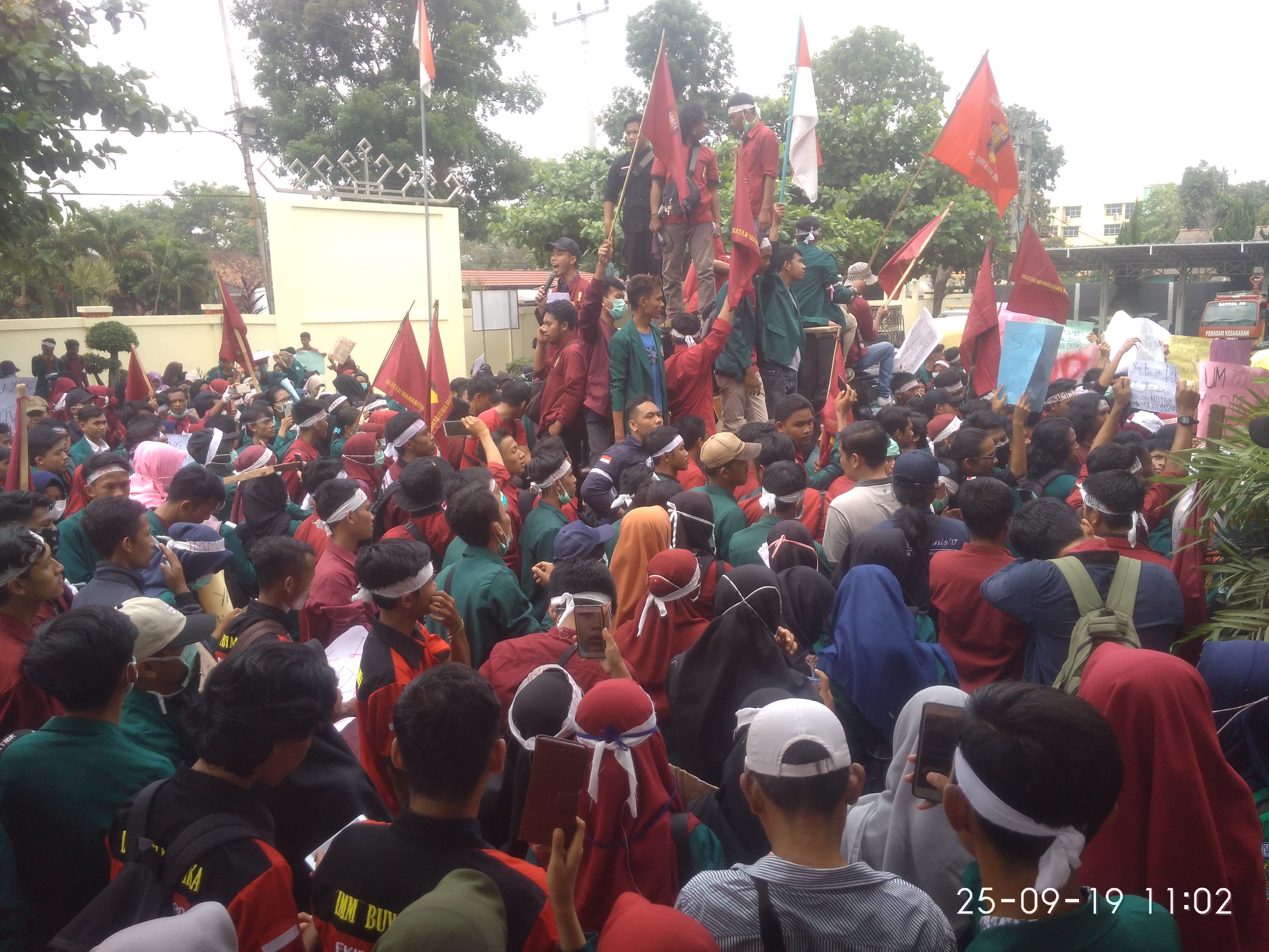 IMM Kota Metro lakukan Unjuk Rasa Damai