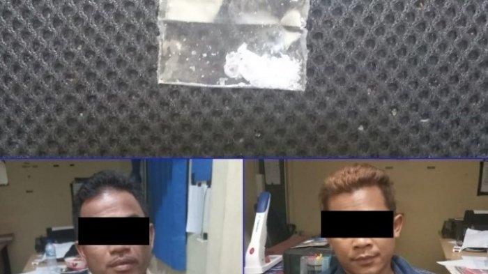 Hendak bertransaksi sabu Dua orang di tangkap polisi