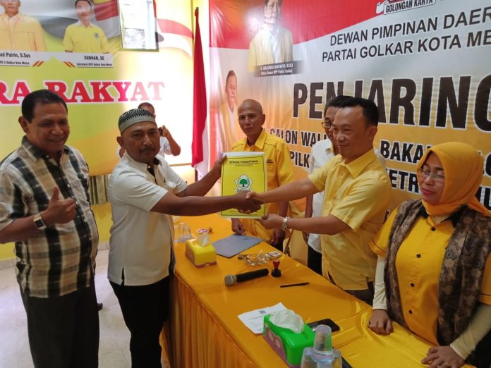 Golkar buka penjaringan Andi Surya ambil berkas formulir