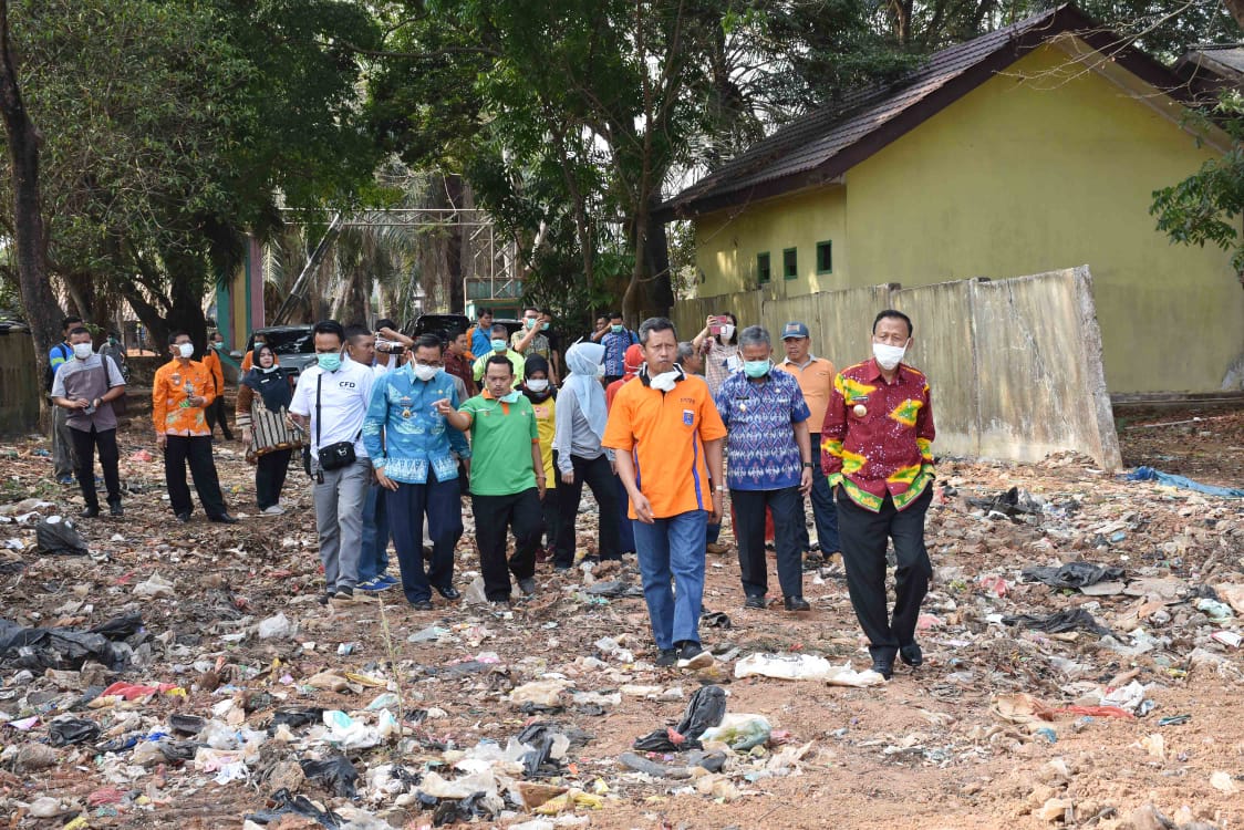 Walikota Dan Wakil Walikota Metro Tinjau Kondisi TPAS