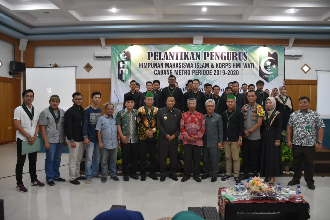 HMI Metro gelar pelantikan pengurus baru