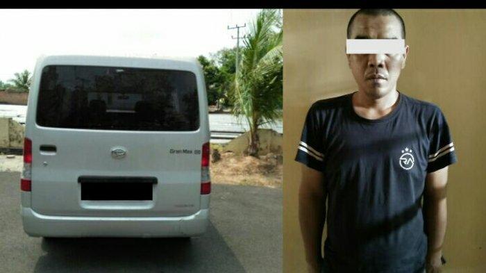 Larikan Motor teman SI di ciduk Polisi