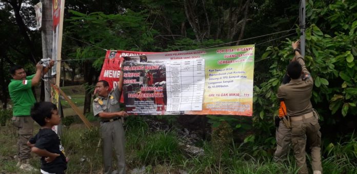 Siap – Siap Warga Metro jika buang sampah sembarangan, akan terkena sanksi