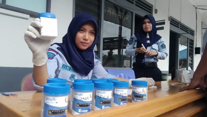 Lapas kelas IIA gandeng BNN adakan tes urine