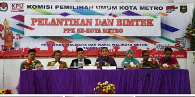KPU lantik 25 anggota PPK terpilih