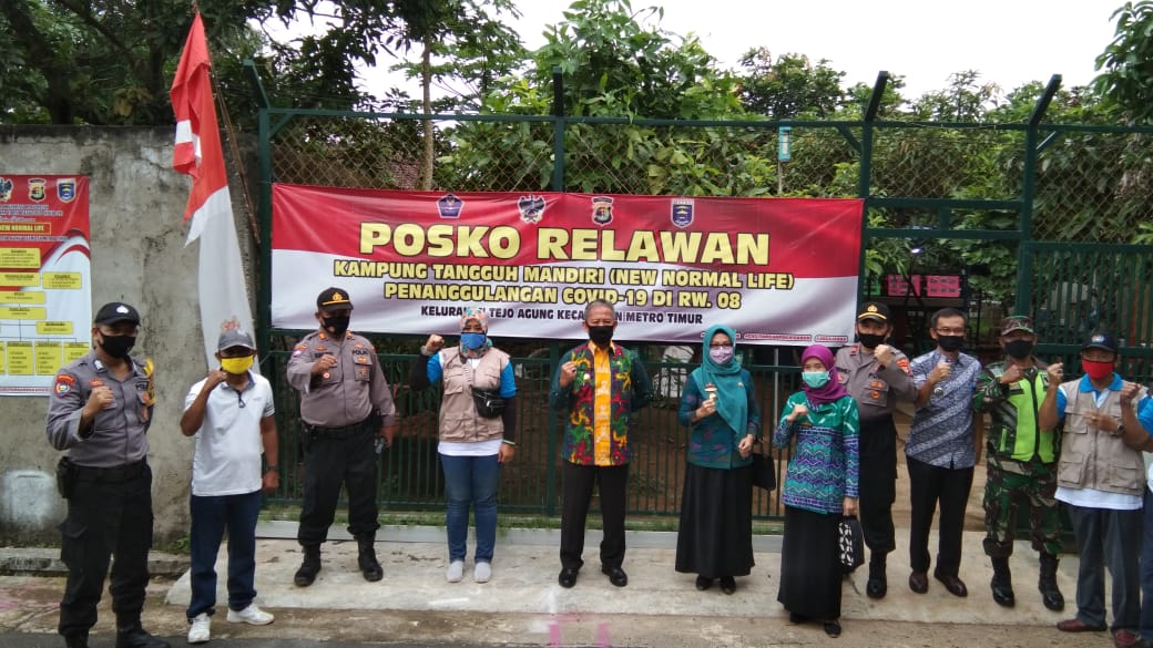Wakil Walikota Metro kunjungi kampung tangguh mandiri RW 08