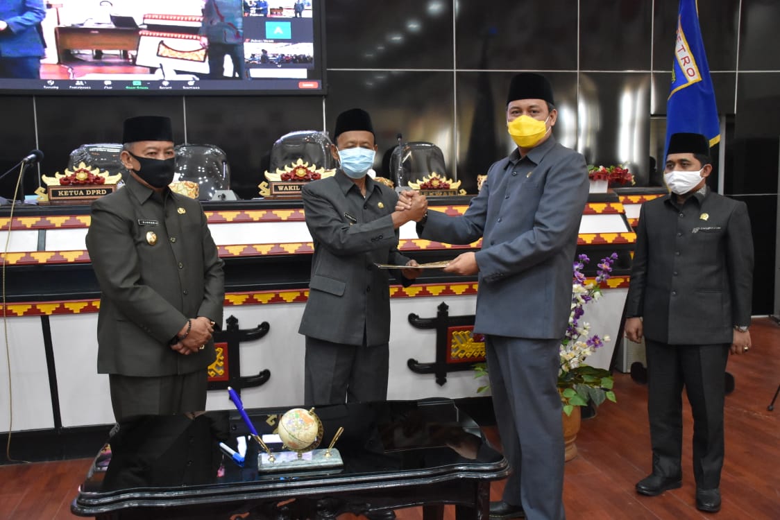 DPRD Kota Metro gelar rapat paripurna  LKPJ TA 2019