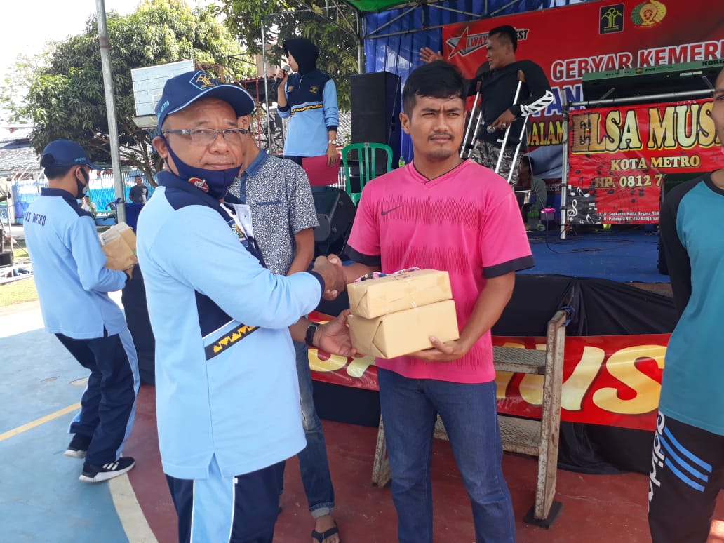 Lapas Kelas IIA Kota Metro Gelar Acara Puncak HUT RI Ke-75