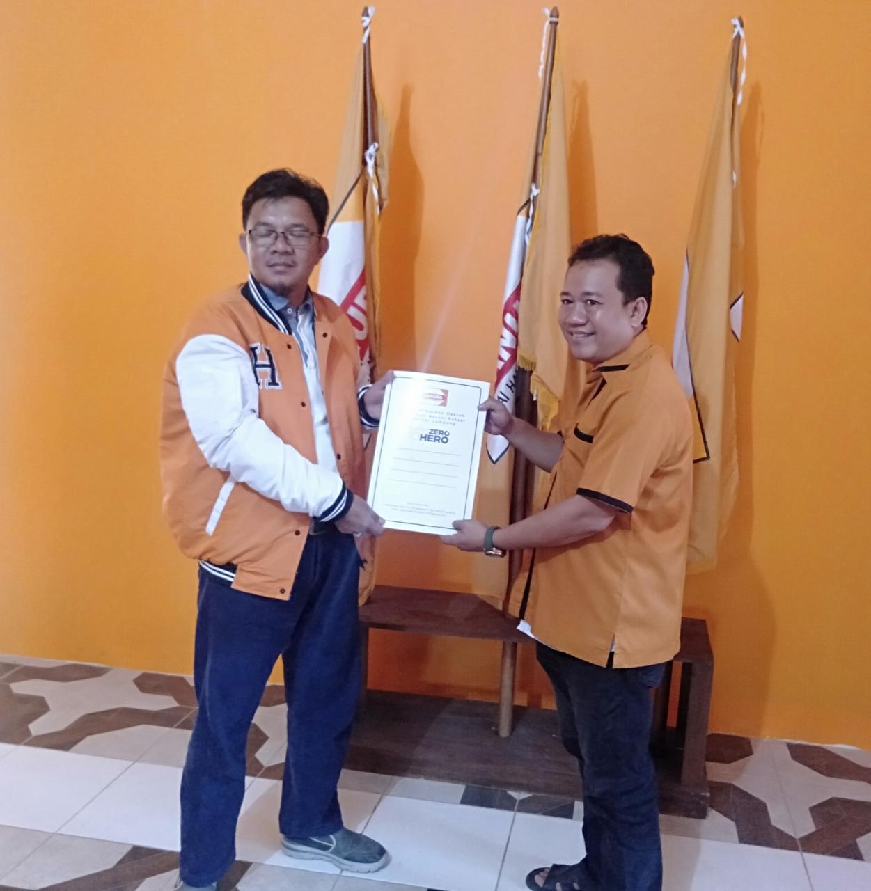 DPD Partai HANURA terima kedatangan pengurus DPC Metro