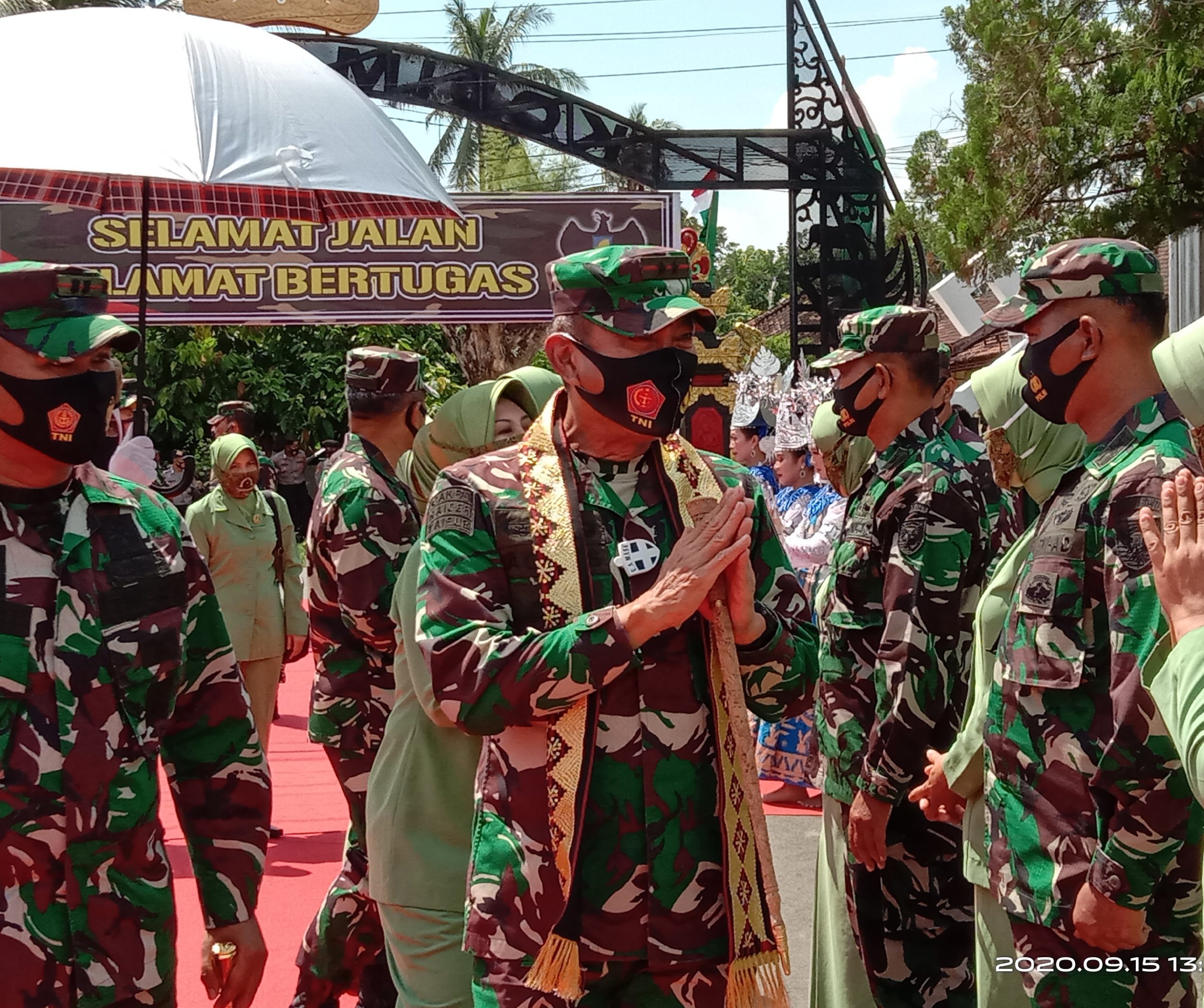 Pangdam II Sriwijaya Melakukan Kunjungan Kerja Ke Makodim 0411