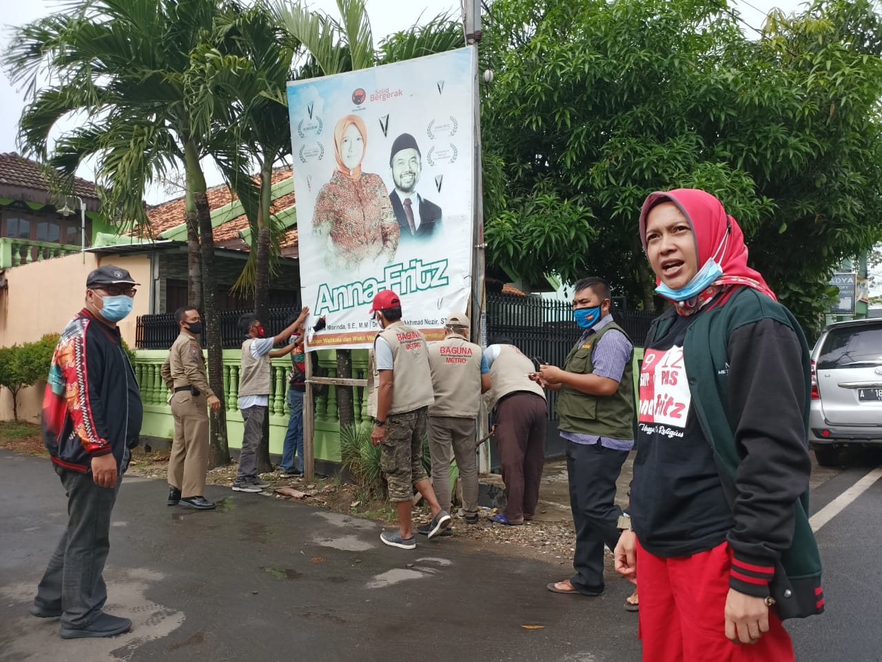 Bersama BAGUNA, Anna Morinda Tertibkan APS