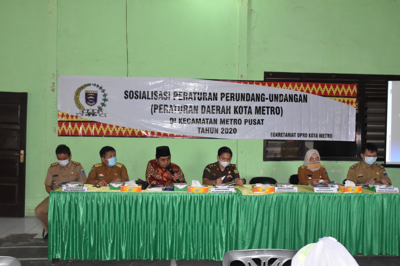 DPRD Metro Lakukan Sosialisasi Perda Inisiatif