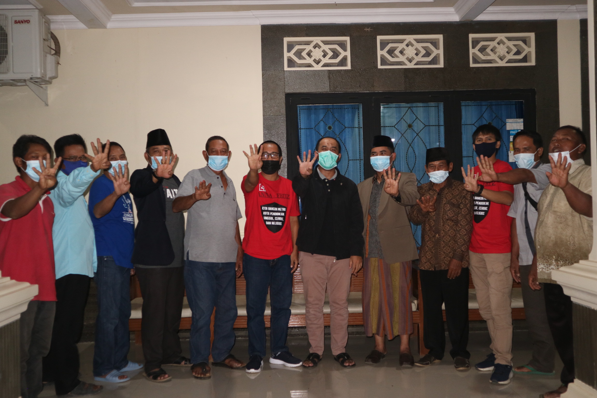 Fraksi Demokrat Kota Metro Gelar Konsolidasi, Guna Mantapkan Dukungan Anna – Fritz