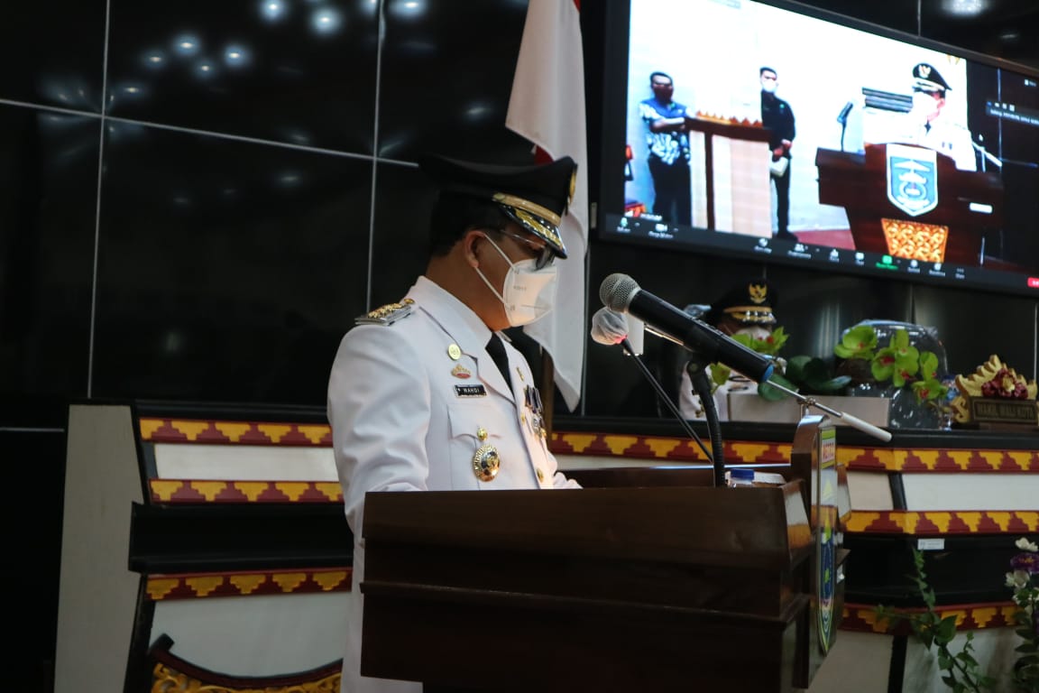 DPRD Kota Metro Gelar Paripurna, Dengarkan Pidato Walikota Terpilih