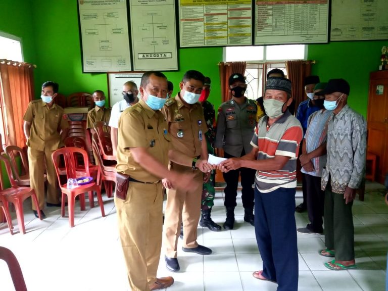 Pemerintah Pekon Gunung Sugih Salurkan bantuan BLT – DD Tahap I