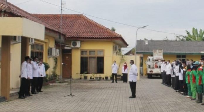 Wakil Walikota Metro Pimpin Apel Pagi
