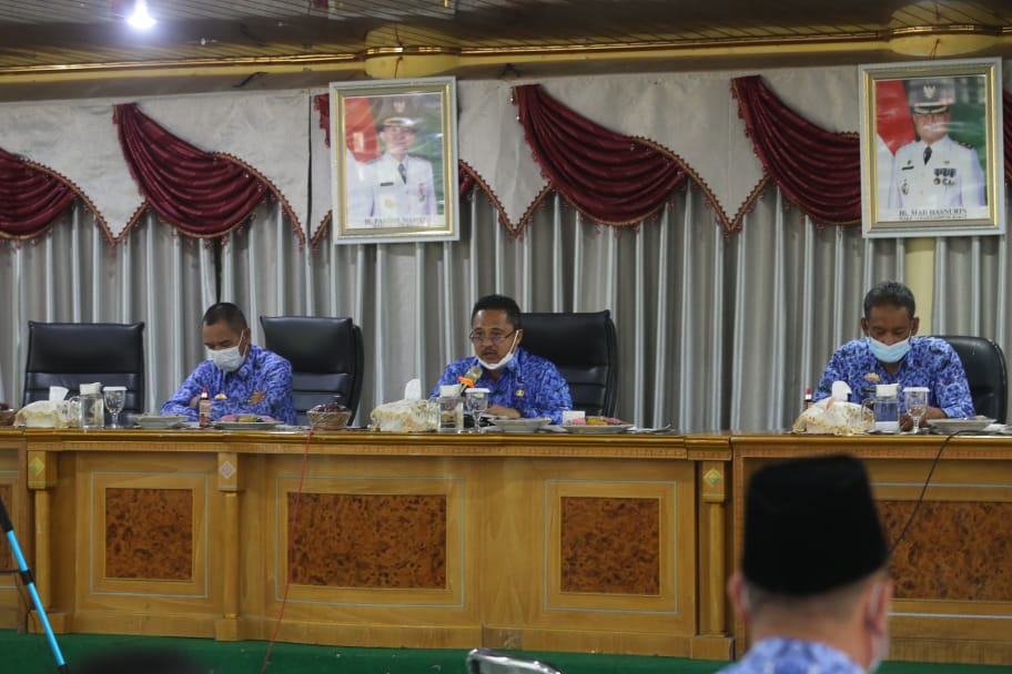 Pemkab Lambar Adakan Halal bil Halal Secara Virtual