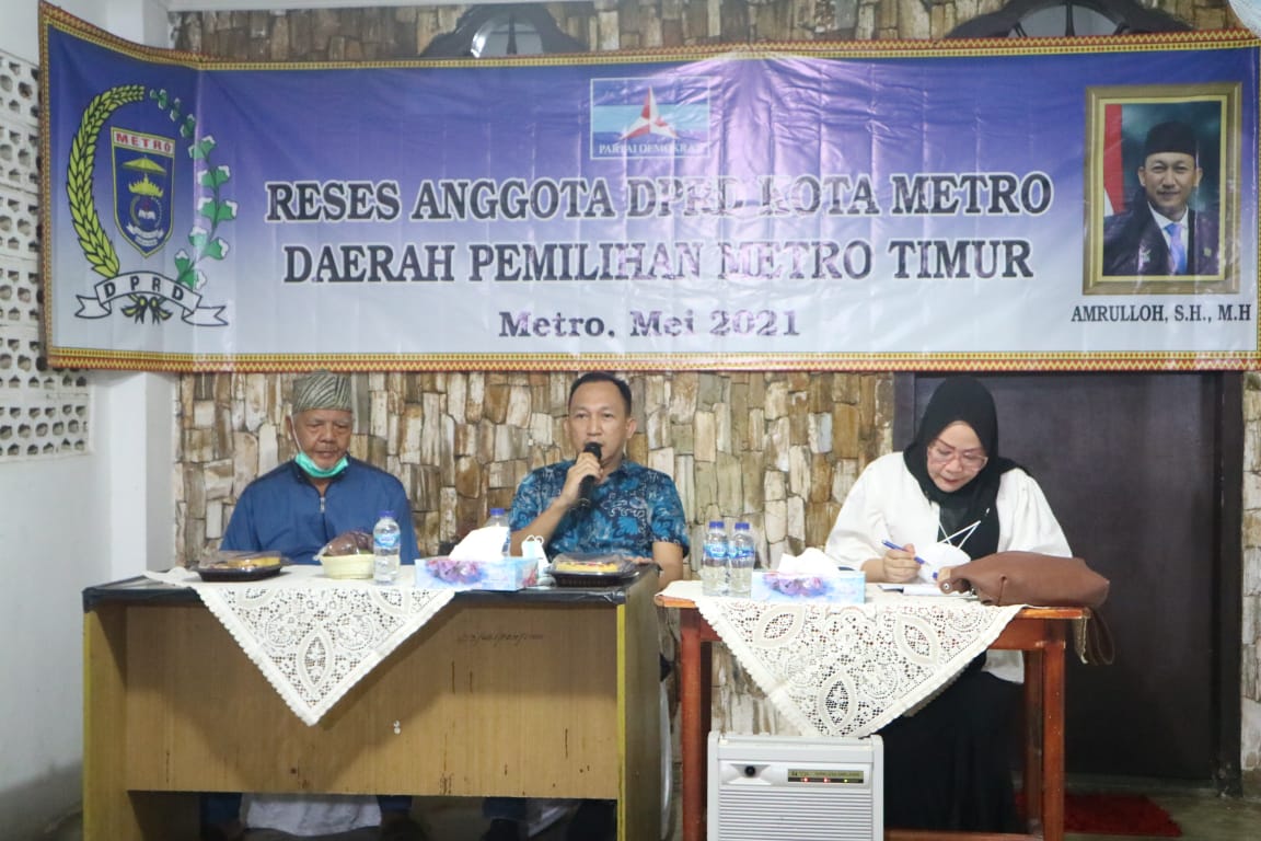Serap Aspirasi Masyarakat, Amrulloh Fokus Tangani Persoalan Banjir
