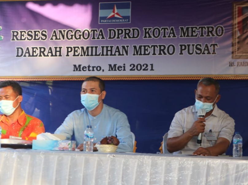 Reses Ketua Komisi II DPRD Kota Metro Fokus Sektor Pertanian
