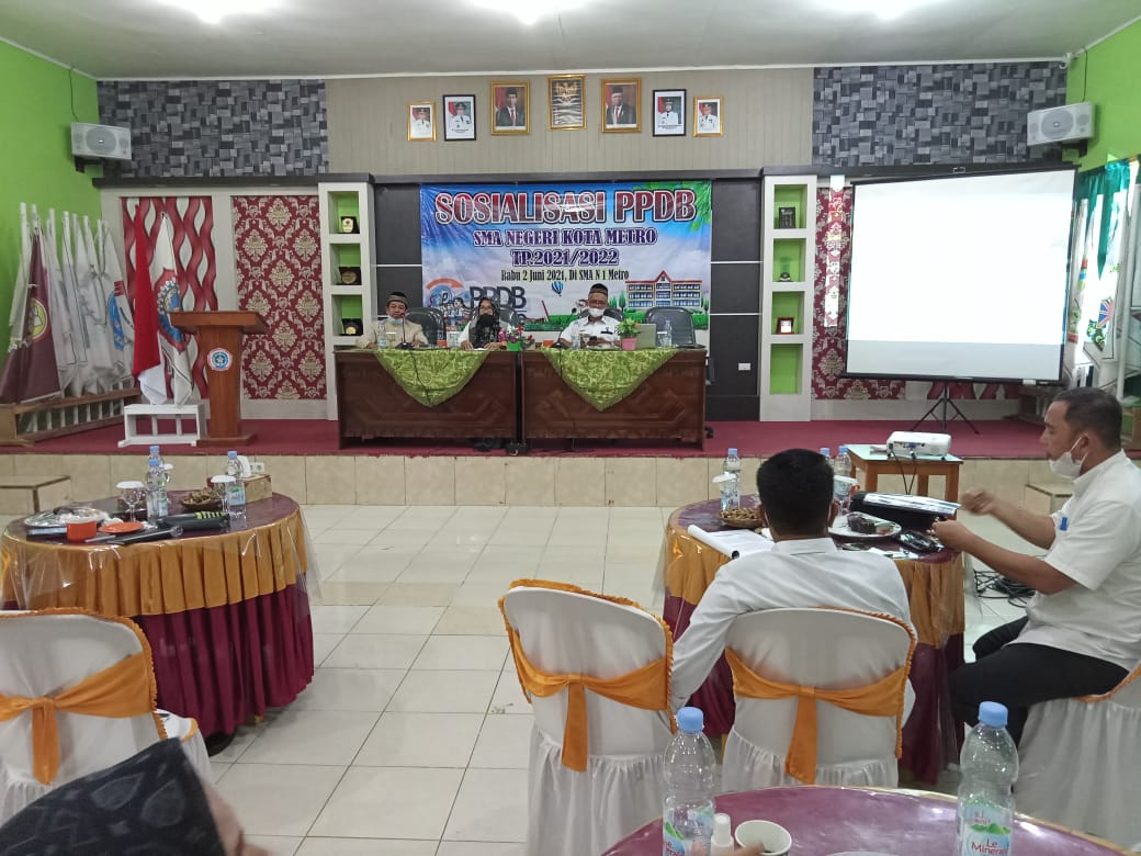 Hadapi PPDB 2021 MKKS Kota Metro Gelar Sosialisasi
