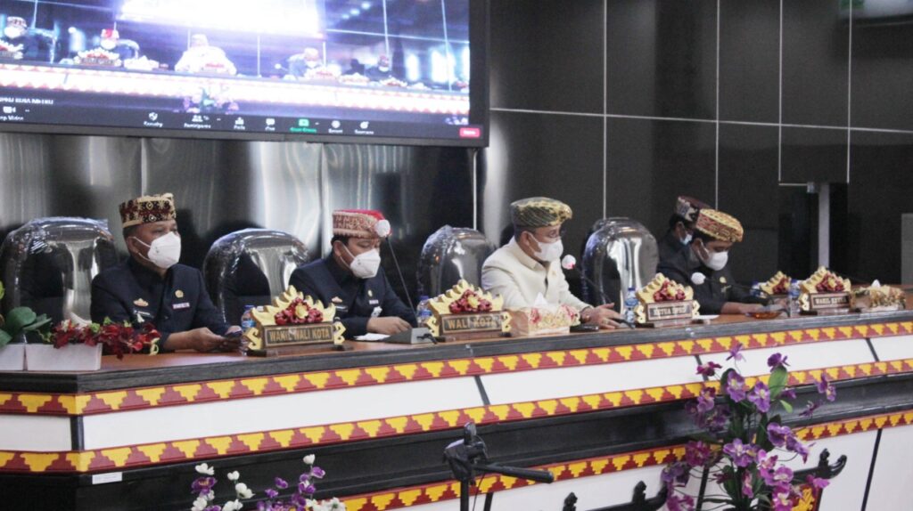 DPRD Kota Metro Gelar Paripurna Tentang Pandangan Umum Fraksi
