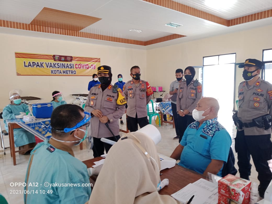 Polres Metro Lakukan Vaksinasi COVID-19, Bagi Anggota KTN