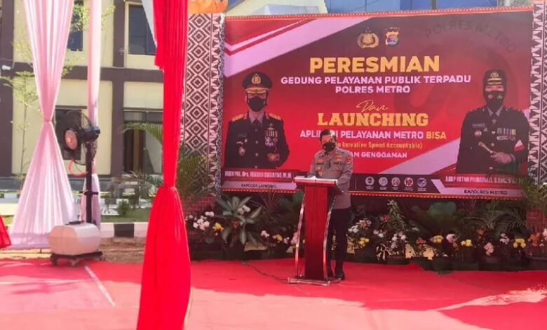 Kapolda Lampung Minta Polres Metro Lebih Siap Layani Warga