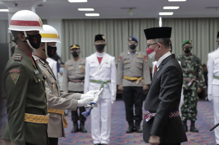 Paskibraka Provinsi Lampung di Kukuhkan