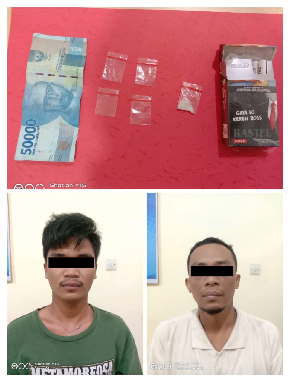 Tim Cobra Polres Metro Bekuk Dua Pelaku Narkoba Jenis Sabu