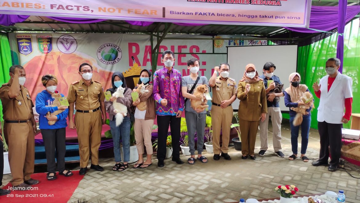 Kota Metro Dicanangkan Menjadi Kota Bebas Rabies