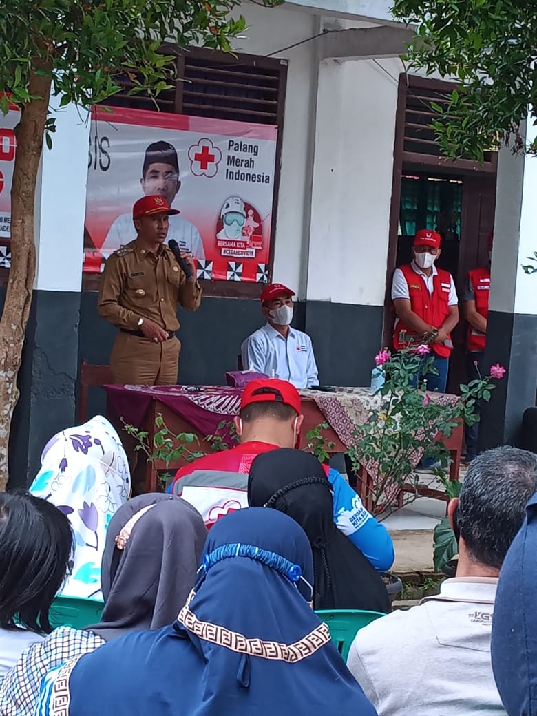 PMI Lampung Barat Gelar Vaksin Sebanyak Delapan Ribu Dosis