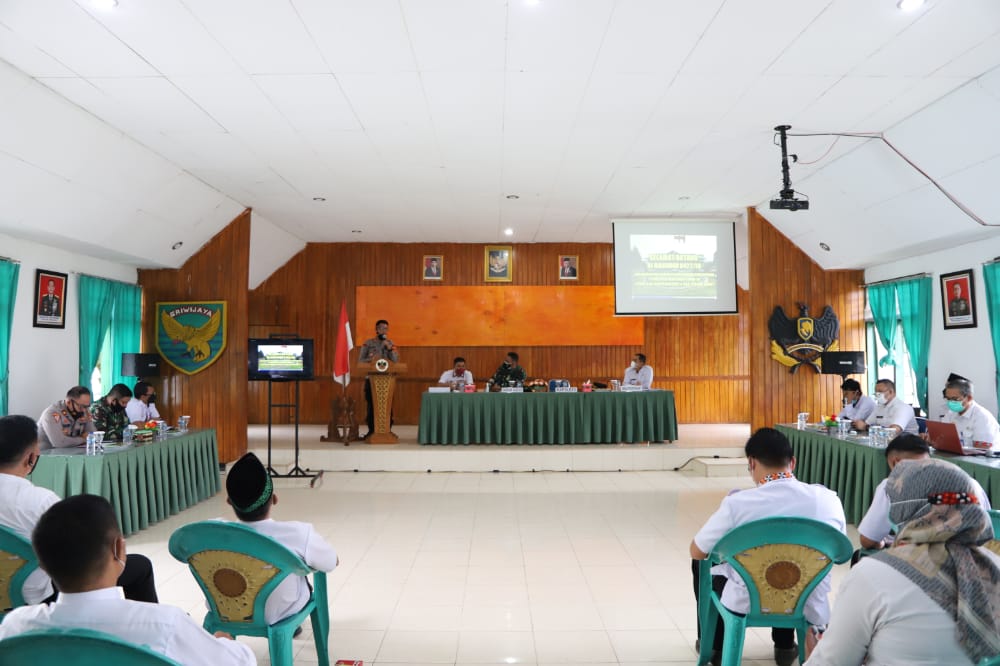 Pemkab Lambar Gelar Rakor Pelaksanaan Percepatan Pemberian Vaksinasi Covid-19