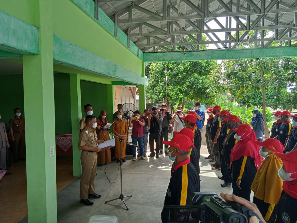 Wakil Walikota Metro Kukuhkan Pengurus P3A
