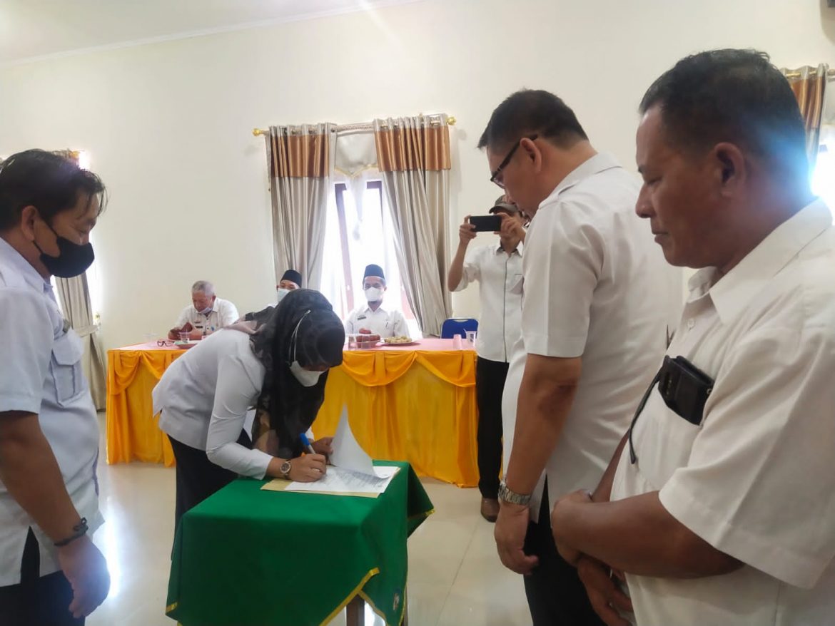 Dua Belas Kepala Sekolah SMA dan SMK Lampung Barat Diroling