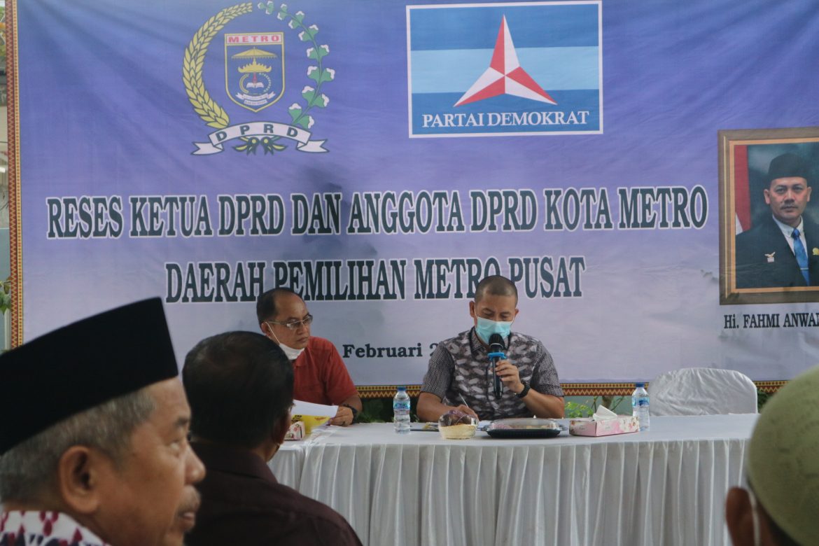 Reses Fahmi Anwar, Rumah Saya Selalu Terbuka Untuk Warga