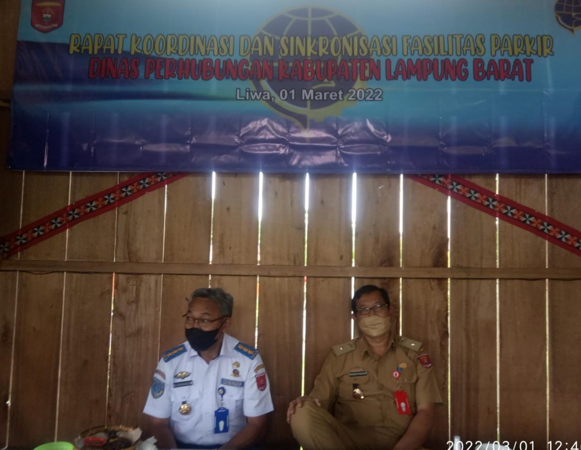 Dishub Lambar Gelar Rapat Koordinasi