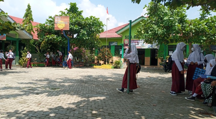 Ribuan Murid SD di Kota Metro Ikuti Ujian Sekolah