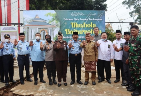 Lapas Kelas IIA Metro Bangun Mushola