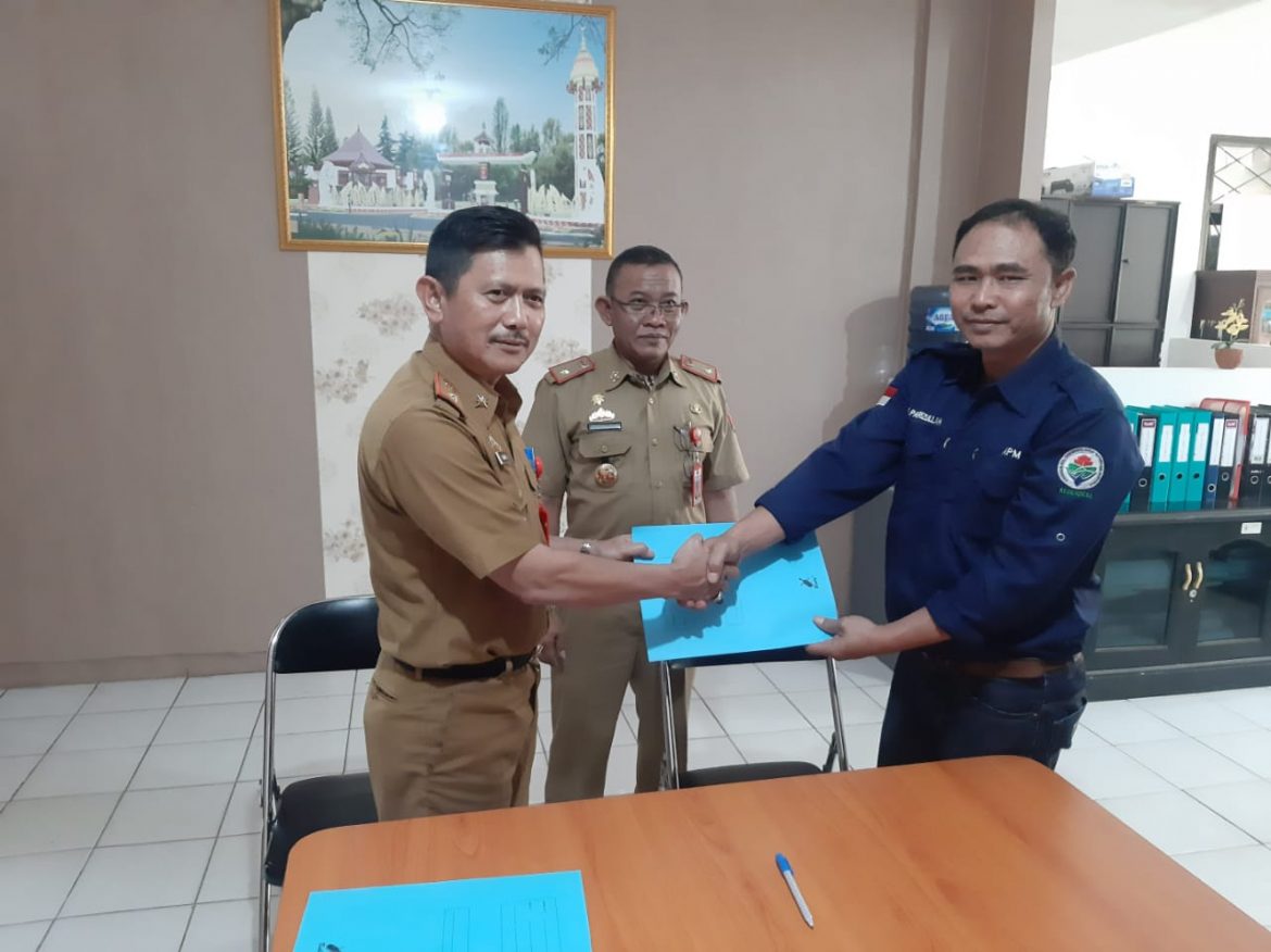 Tiga Instansi Pemkab Lambar Sepakat TandaTangani IDM 2022.