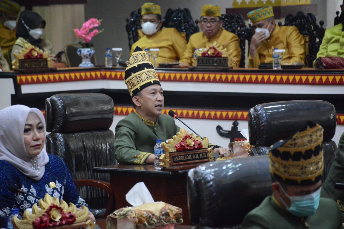 Interupsi Fraksi Demokrat Warnai Rapat Paripurna HUT Kota Metro
