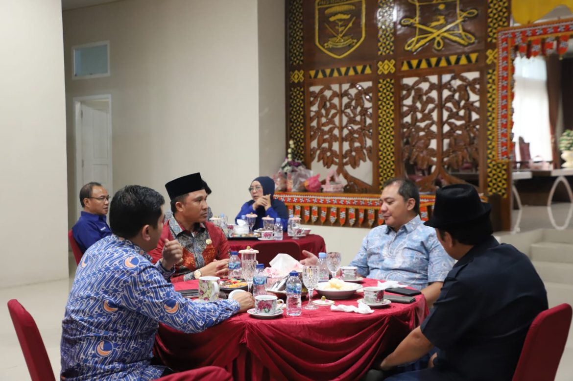 Bupati Lambar Terima Kunjungan Anggota Komisi III DPR RI