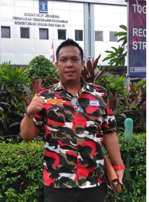 Terkait Isu Dualisme Kepemimpinan, Ketua Markas Cabang Ormas Laskar Merah Putih Kota Metro Irawan Saputra Angkat Bicara