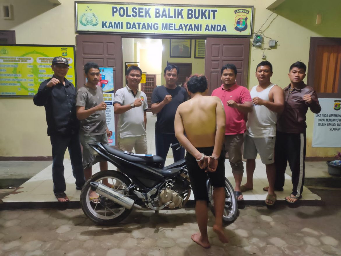 Tak Butuh Waktu Lama, Polsek Balik Bukit Berhasil Bekuk Pelaku Curat