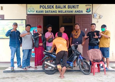 Polsek Balik Bukit Ungkap Kasus Pencurian Sepeda Motor