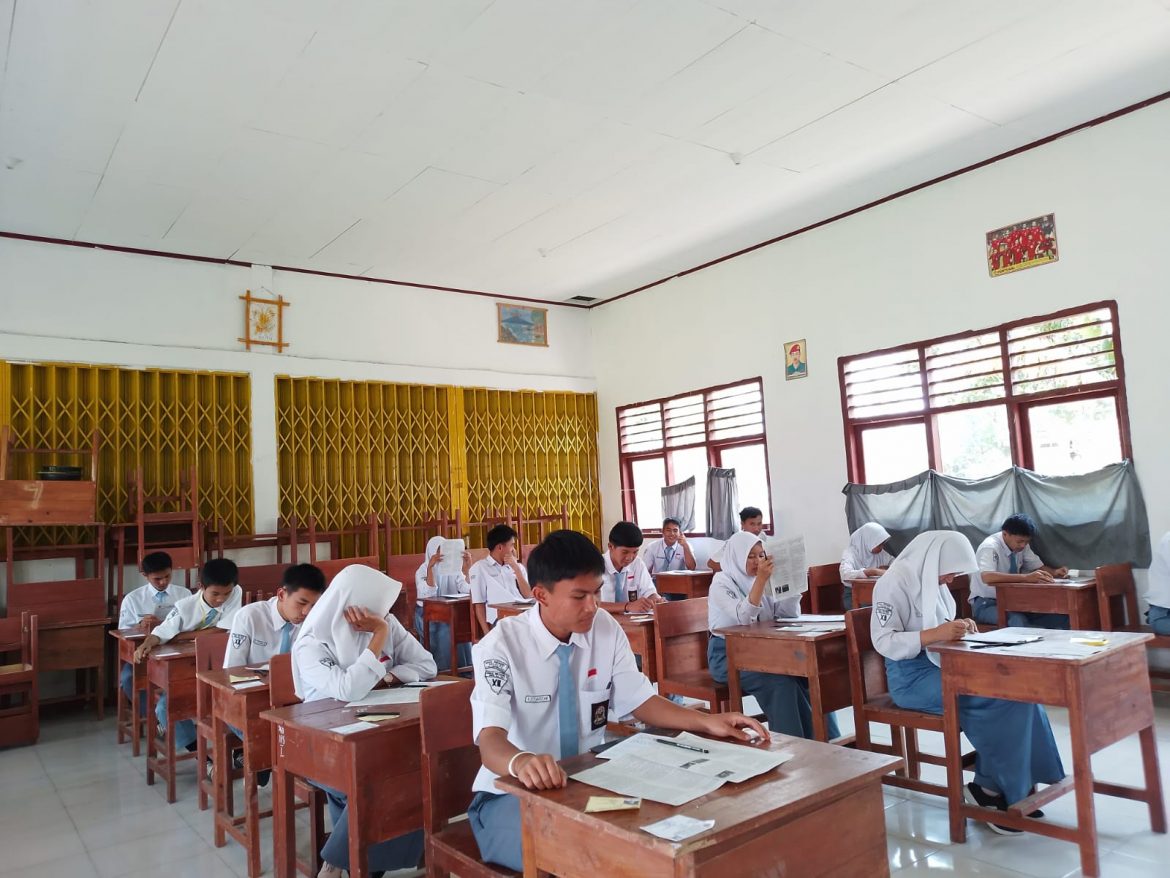 SMAN 1 Belalau Gelar Ujian Sekolah
